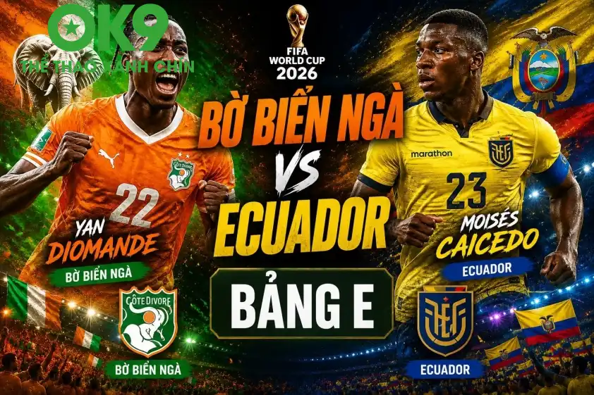 Màn so tài giữa Bờ Biển Ngà vs Ecuador dự kiến sẽ cực kỳ kịch tính và hấp dẫn. Màn so tài giữa Bờ Biển Ngà vs Ecuador dự kiến sẽ cực kỳ kịch tính và hấp dẫn.